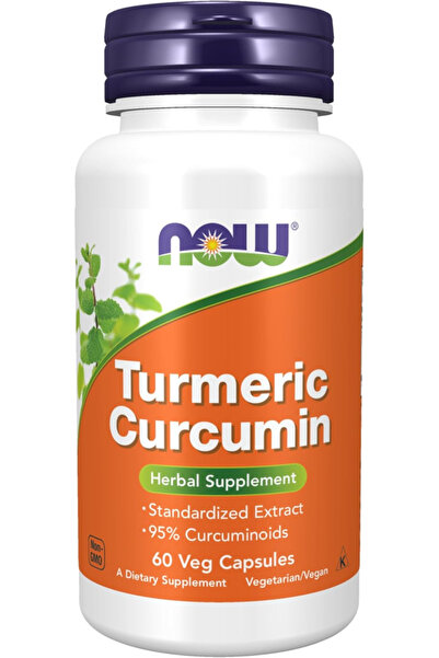Now Food Now Foods Curcumin Vitamin, 60 Veg Capsules