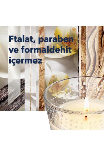 Glade Vanilya Kokulu Büyük Mum 204gr ve Aromaterapi Lavanta ve Sandal Ağacı Kokulu Çubuklu Oda Kokusu Seti