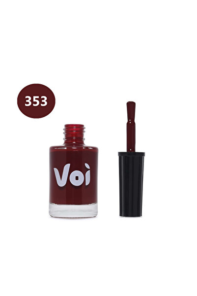 VOI طلاء أظافر رقم. 353 - أحمر داكن