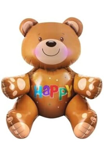 Yıldızan Sitting Bear Foil Balloon 931845