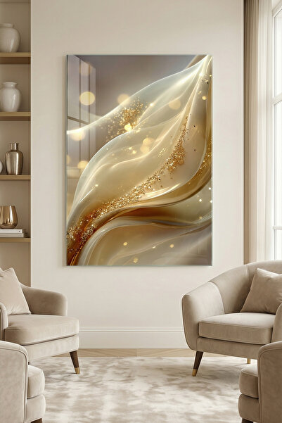 ARTAGE Decor de perete din sticlă (NEDISPĂRĂBIL) - Produs decorativ pentru bi...