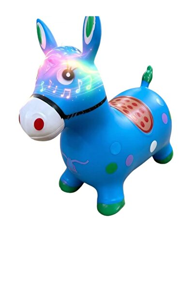 happyworld2026 Calut de sarit gonflabila, Jumping Donkey, Cu sunete si lumini...