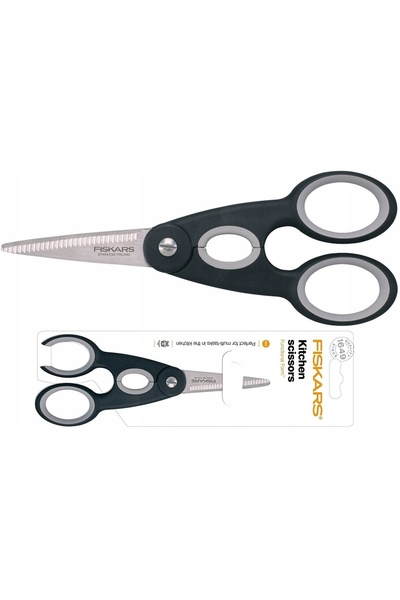 FiSKARS Foarfecă de bucătărie multifuncțională, funcțională, 22 CM