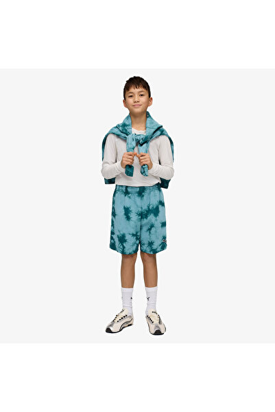 Puma شورت أخضر للأطفال من إيسنشيالز ريلاكسد تاي داي
