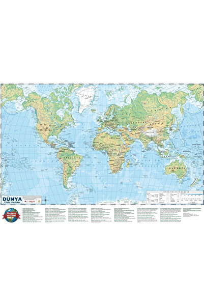 sfs elektrik Map World Map 35X50