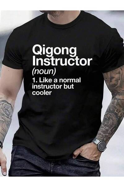 9JY تي شيرت قطن 100% بتصميم ممتع للمدربين على الفنون القتالية والرياضات القتا...