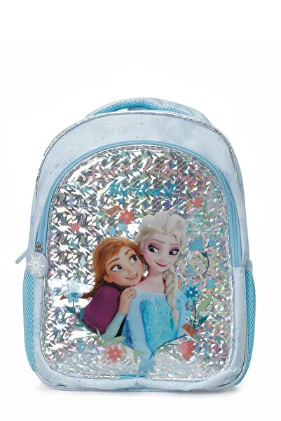 Frozen Sırt Çantası Kız Çocuk Mavi BTS ELSA ANNA BPCK