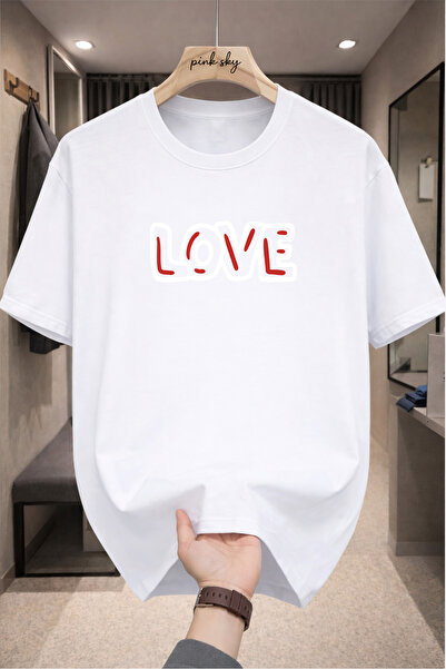 Pink Sky Premium Oversize T-Shirt 100% Cotton Unisex Comfortable Fit Trending...