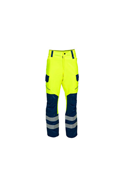 Renania Pantaloni de lucru talie Rendura HiLite Hi-Viz, din bumbac și poliest...