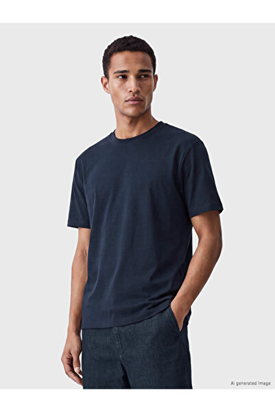 LC Waikiki Zero Roba Collar Men's T-Shirt from Uzg Store for Style Enthusiasts