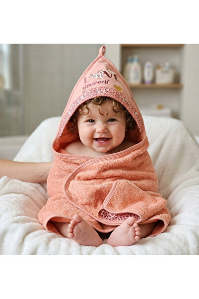Başlıklı Banyo Havlusu