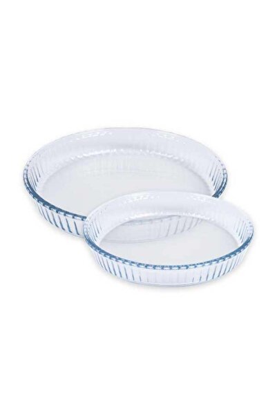 Hobibahçem 159022 2Pcs Round Pyrex
