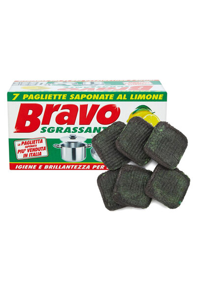 Bravo Sgrassante - Bureti Sarma cu Sapun, Lamaie, Import Italia, 210 Buc (30 ...