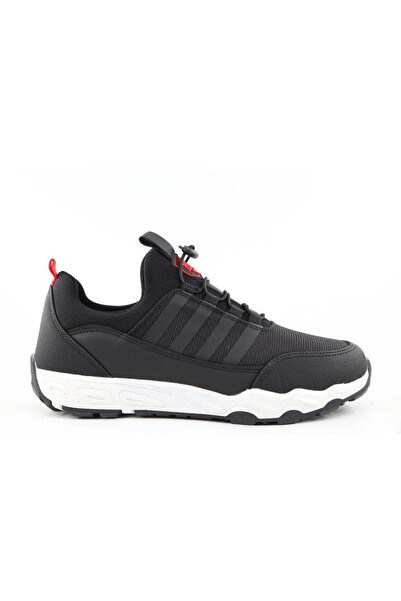 M.P. Men's Trekking Sports Shoes 6010 - Black-Red - 41