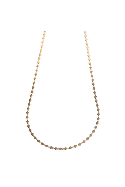 Reka Kuyumculuk Baklava Kolye 14 Ayar Altın Kadın Kolye Zarif Şık Tasarım Gün...