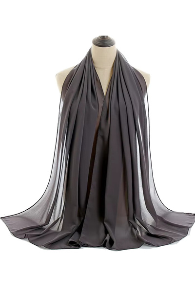 Generic Dujalil Chiffon Lightweight Sheila & Hijab Scarf for Women Abaya, 200...