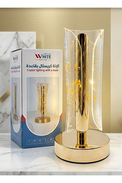 Dome Eastern أباجورة إضاءة LED تعمل باللمس | 3 مستويات سطوع | قابلة لإعادة ال...