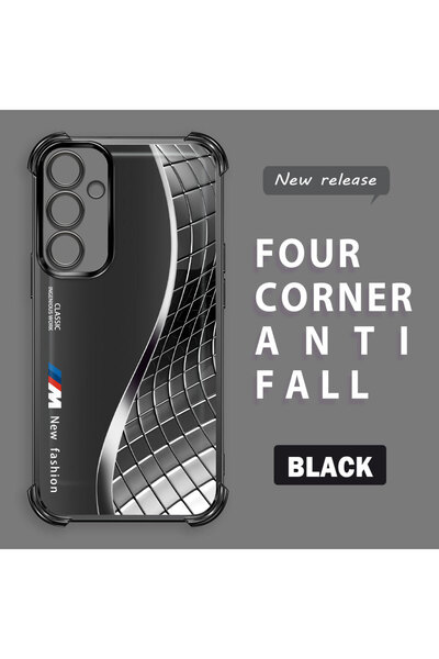 ucuc Samsung Galaxy S23 Fe Compatible Transparent Back Four Corners Reinforce...