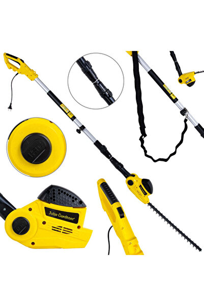GEKO Foarfecă electrică de gard viu, 51 cm, John Gardener G83009