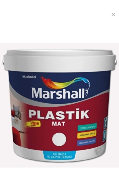 Marshall Mat Plastik Duvar Boyası 7,5 Lt / 10 Kg