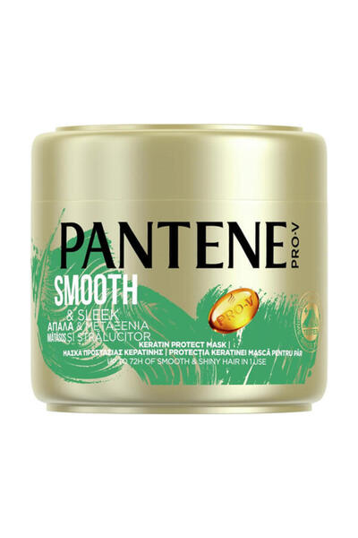 Pantene ΜΑΣΚΑ ΜΑΛΛΙΩΝ PRO-V 300ml - (SMOOTH ΚΑΙ SLEEK)