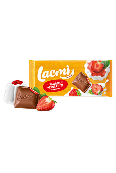 Roshen LACMI ΣΟΚΟΛΑΤΑ 90gr. - (ΦΡΑΟΥΛΑ PANNA COTTA)