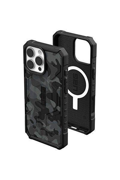 UAG Husă pentru iPhone 16 Pro Max, Pathfinder SE MagSafe, negru camuflaj - ne...