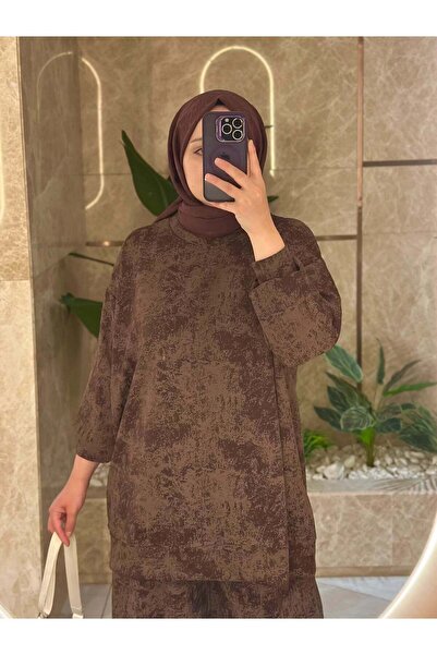 müqofficial Soft Washable Double Set - Brown