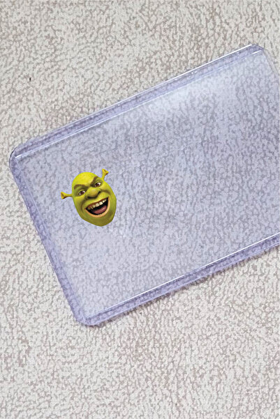 SARANG Shrek Şeffaf Kimlik Kılıfı - Ehliyet, Nufüs Cüzdanı, Okul Kartı, Akbil Kılıfı
