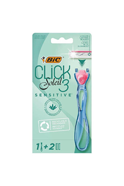 Bic ΞΥΡΑΦΑΚΙΑ CLICK SOLEIL 3 - (SENSITIVE) (2 ΑΝΤΑΛΛΑΚΤΙΚΑ)