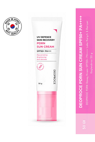 DEOPROCE PDRN Güneş Kremi SPF50+ PA++++ Leke Karşıtı & Bariyer Güçlendirici 50 g