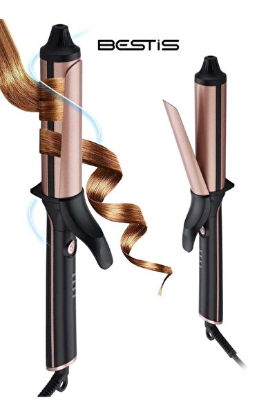 H.H.G. Bestice Hair Curler and Curling Wand 32mm, 1.26 inch Curling Barrel, F...