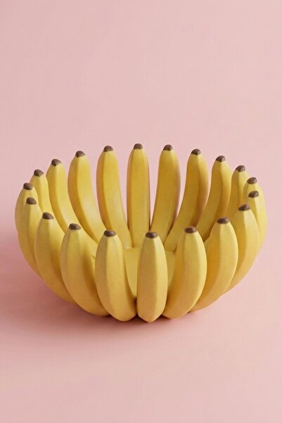 Feny Studio Special Design Decorative Banana Fruit Bowl - Modern Fun Fruit Ba...