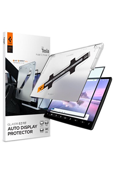 Spigen Folie de protecție ecran Glas.tR EZ-FIT (AGL04688), Tesla Model X 2022...