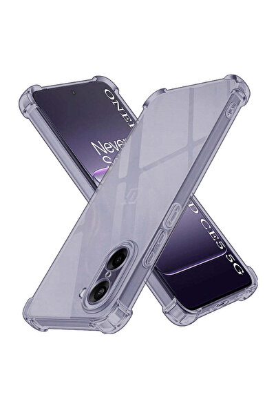 Techsuit Case for OnePlus Nord CE5, Shockproof Clear Silicone, smoky - smoky