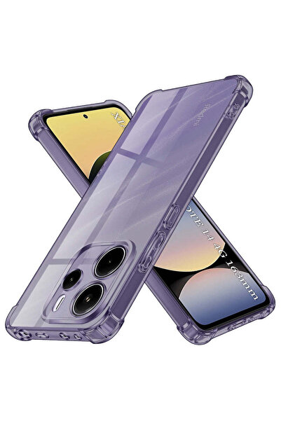 Techsuit Husă pentru Xiaomi Redmi Note 14 4G (Regional), Silicon transparent ...