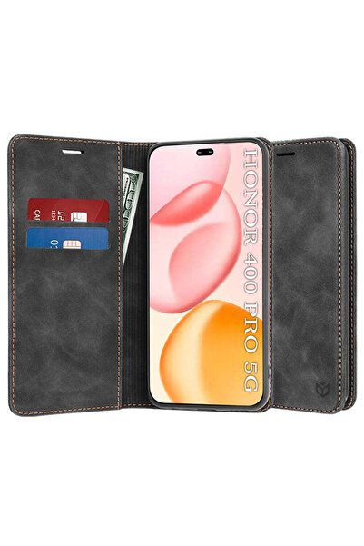 Techsuit Husă pentru Honor 400 Pro, Confy Cover, negru - negru