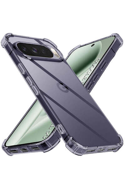 Techsuit Husă pentru Google Pixel 10 Pro XL, din silicon transparent, reziste...