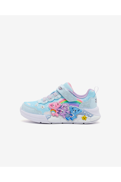 SKECHERS S-Lights Lil Snugs 302392N Ortopedik Işıklı Çocuk Spor Ayakkabı YEŞİL