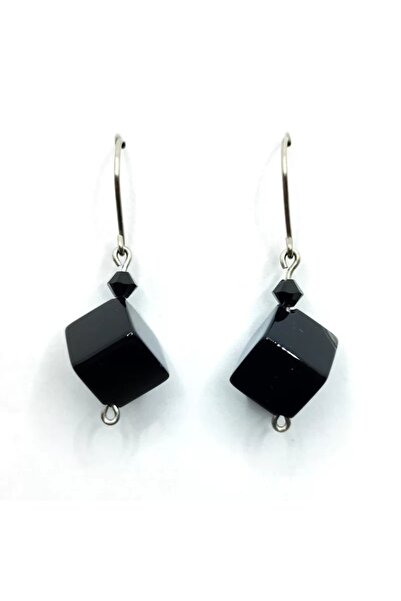 Migati Cercei titan pur cu agate negre
