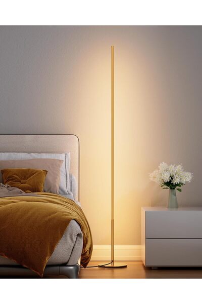Dotail LED Floor Lamp, 3000 K, dimmable 10%–100%, memory function, 25 x 8 x 1...