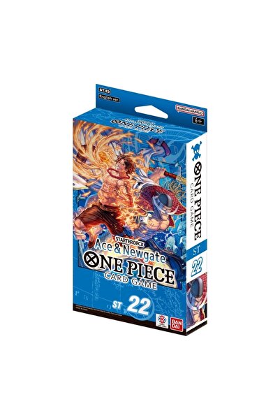ONE PİECE Pachet de început TCG ST-22 Ace & Newgate EN