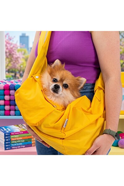 Lady Fify Crossbody (Pet Sling) Carrying/Travel Bag for Cat and Dog