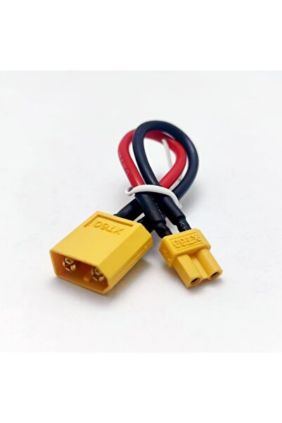 choice2 محول موصل XT60-M إلى XT30-F، قابس ذكر/أنثى، كابل سيليكون 10 سم 16AWG