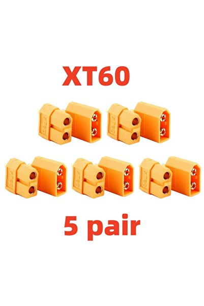 Choice7 5 أزواج من موصلات XT60 (5/10 قطع) ذكر وأنثى، وموصلات XT30 وXT90 للبطا...