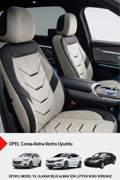 GM-DESIGN Arenza Series Luxury Car Seat Cover - (Opel Corsa-Astra-Vectra Comp...