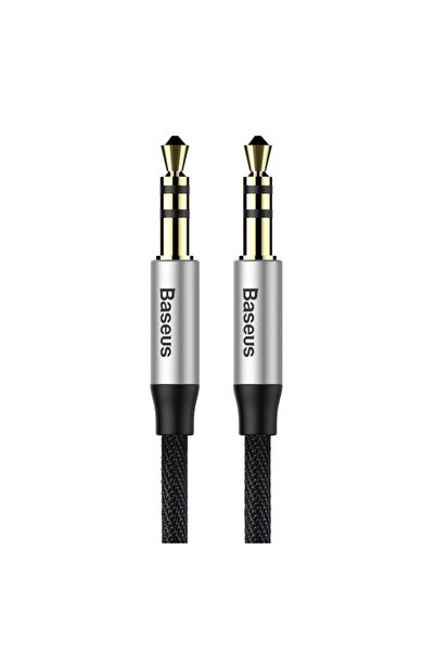Baseus - Audio Cable (CAM30-CS1) - Jack to Jack, 1.5m - Black, conectare stabila