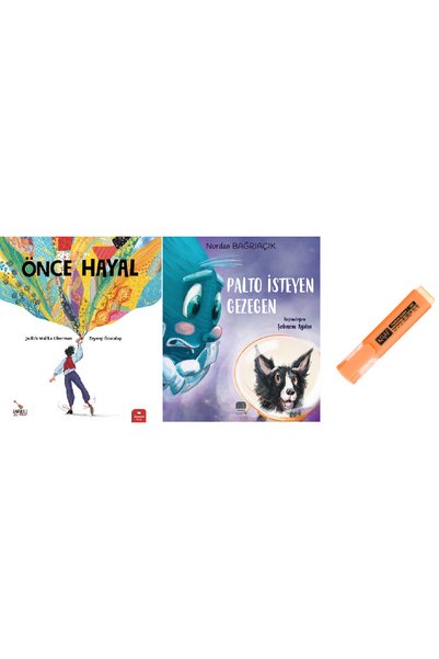 Redhouse Kidz Yayınları First Dream + the Planet That Wanted a Coat 2 Book Se...