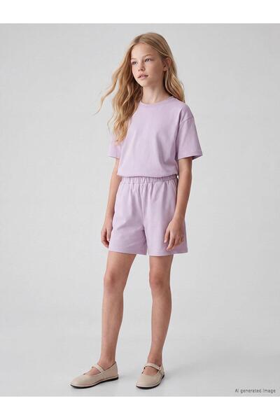 LC Waikiki تي شيرت وشورت للبنات (S6)