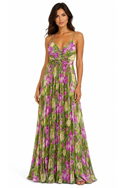 ddastore Rochie plisată dominicană - verde
